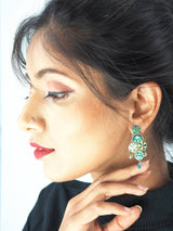 Rare Signed ADAYA Maya Rayten Micro Mosaic Earrings