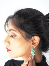 Rare Signed ADAYA Maya Rayten Micro Mosaic Earrings