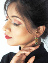 Rare Signed ADAYA Maya Rayten Micro Mosaic Earrings