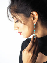 Rare Signed ADAYA Maya Rayten Micro Mosaic Earrings