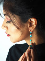 Rare Signed ADAYA Maya Rayten Micro Mosaic Earrings