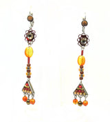 Rare Signed ADAYA Maya Rayten Micro Mosaic Earrings