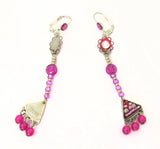 Rare Signed ADAYA Maya Rayten Micro Mosaic Earrings