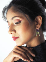 Rare Signed ADAYA Maya Rayten Micro Mosaic Earrings