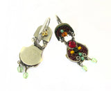 Rare Signed ADAYA Maya Rayten Micro Mosaic Earrings