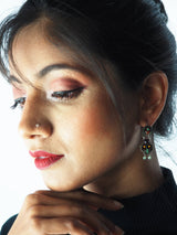 Rare Signed ADAYA Maya Rayten Micro Mosaic Earrings