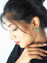 Rare Signed ADAYA Maya Rayten Micro Mosaic Earrings