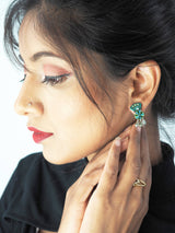 Rare Signed ADAYA Maya Rayten Micro Mosaic Earrings