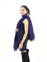 Handmade Hand Loomed Yak Wool Large Shawl Blanket Throw Meditation Shawl