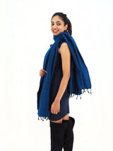 Handmade Hand Loomed Yak Wool Large Shawl Blanket Throw Meditation Shawl