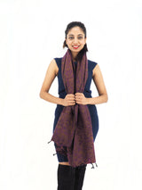 Handmade Hand Loomed Yak Wool Large Shawl Blanket Throw Meditation Shawl