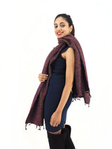 Handmade Hand Loomed Yak Wool Large Shawl Blanket Throw Meditation Shawl