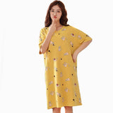 Sleep Wear Soft Cotton Blend Night Shirt Lounge Wear XL 2XL 2XL