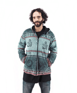 Handmade Casual Boho Cotton Unisex Men's Jackets Hoodies Size S-M-L-XL-XXL
