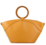 Tan Leather Large Handbag