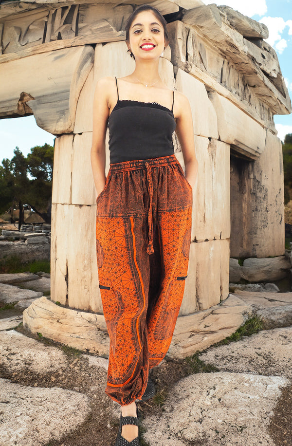 Handmade Unisex Casual Boho Cotton Hippie Yoga Pants