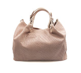 Light Pink Leather Handbag
