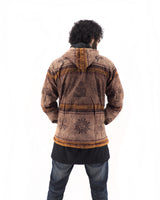 Handmade Casual Boho Cotton Unisex Men's Jackets Hoodies Size S-M-L-XL-XXL