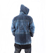 Handmade Casual Boho Cotton Unisex Men's Jackets Hoodies Size M
