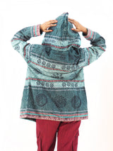 Handmade Casual Boho Cotton Unisex Men's Jackets Hoodies Size S-M-L-XL-XXL