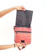Handmade Cross Body Cotton Hemp Handbag Purse