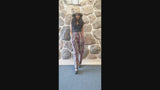 Handmade Casual Boho Hippie Cotton Stripe Pants Multi Color Size S-M-L-XL